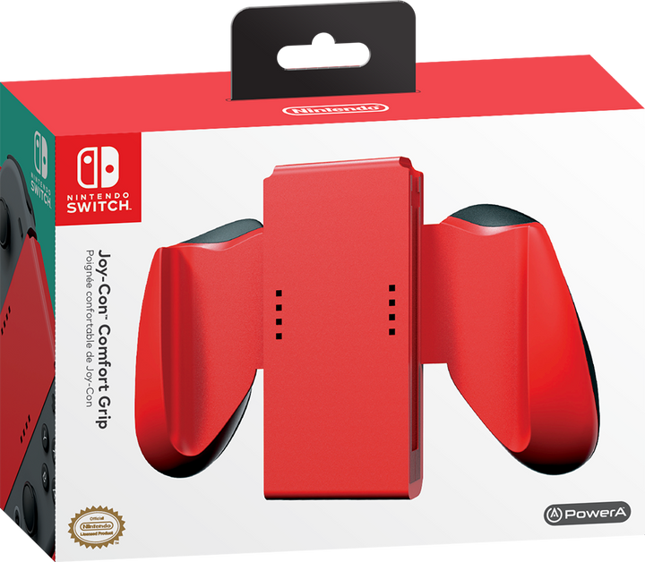 Joy-Con Comfort Grip for Nintendo Switch - Red - PowerA | ACCO Brands Australia Pty Limited