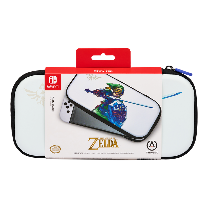 Slim Case for Nintendo Switch - OLED Model, Nintendo Switch or Nintendo Switch Lite - Master Sword Defense - PowerA | ACCO Brands Australia Pty Limited