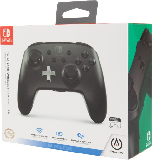 Enhanced Wireless Controller for Nintendo Switch - Black - PowerA | ACCO Brands Australia Pty Limited