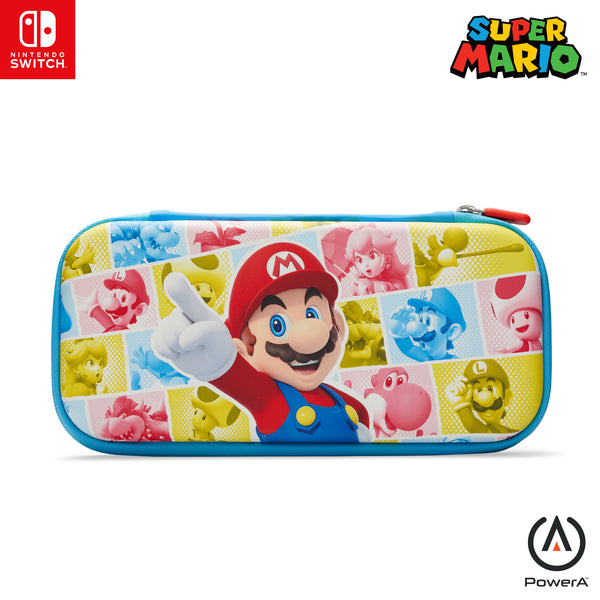 Slim Case for Nintendo Switch OLED Model, Nintendo Switch or Nintendo Switch Lite - Mushroom Kingdom Reel