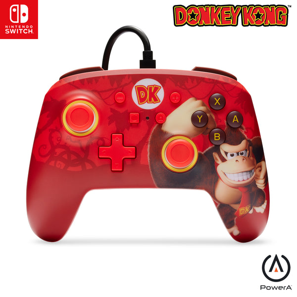 Enhanced Wired Controller for Nintendo Switch - Donkey Kong Flex