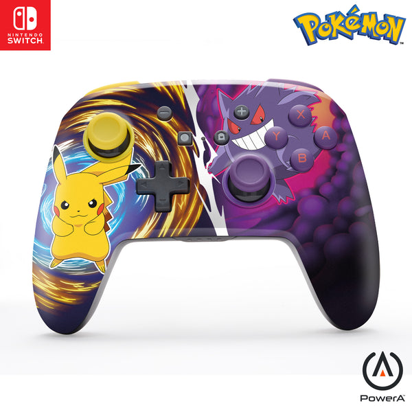 Enhanced Wireless Controller for Nintendo Switch - Pikachu vs. Gengar